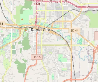 Area schools map
